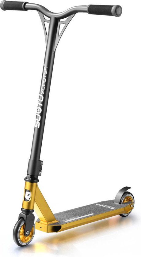 Suotu Stuntstep - Stuntstep voor Kinderen - ABEC-9 - Aluminium - Goud