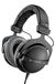 Casque d'écoute de studio fermé circum-auriculaire - 80 Ohm - câble de 3 m - gris