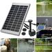 Pompe solaire pour fontaine, débit de 500 litres par heure, portée de pulvérisation de 60 cm, fonctionne à l'énergie solaire