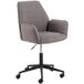 Bellora Chaise de bureau – Taupe – Hauteur d'assise et accoudoirs réglables