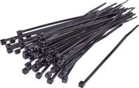 TRU COMPONENTS TC-BT-1000-12.4-UVB Kabelbinder 1000 mm 12.4 mm Zwart UV-bestendig 100 stuk(s)