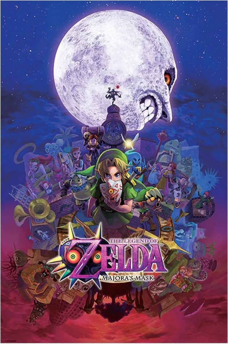 Zelda The Legend of Poster Majoras Mask 61 x 91 cm