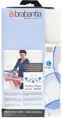 Brabantia Strijkplankovertrek - Katoen - Blauw - 45 cm