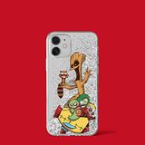 ERT GROUP mobiel telefoonhoesje voor Apple Iphone 12/12 PRO origineel en officieel erkend Marvel patroon Guardians of the Galaxy 020, met glitter overloopeffect