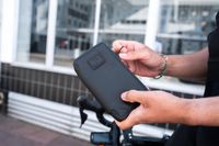 The Pack Étui pour téléphone | Portefeuille de cyclisme | Étanche | Étui pour téléphone | Noir | Grand