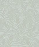 Noordwand Behang met bladeren print - Groen, Metallic