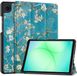 Samsung Galaxy Tab A11 Book Case met Standaard | Kunstlederen Beschermhoes | Tri-fold | Blossom