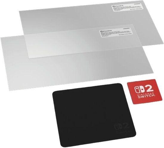 PowerA Screenprotector voor Nintendo Switch 2 - 2 stuks