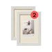 walther design Fotolijst Home, houten lijst, 20 x 30 cm, poolwit, set van 2, HO030VD