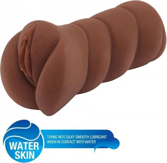 Bangers by Hidden Desire Super Wet Travel Beaver - Brown - Men's Masturbator