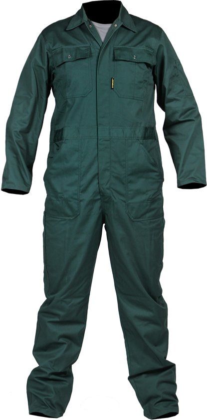 Størvik Werkoverall 65% polyester 35% katoen - Heren - Maat 52 - Groen