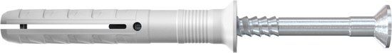 fischer Nagelplug N 8 x 60/20 S met verzonken kop