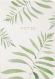 Eccolo Notitieboek - Linen Fern - Lijn - ca. 15x20cm - EC-HC401C