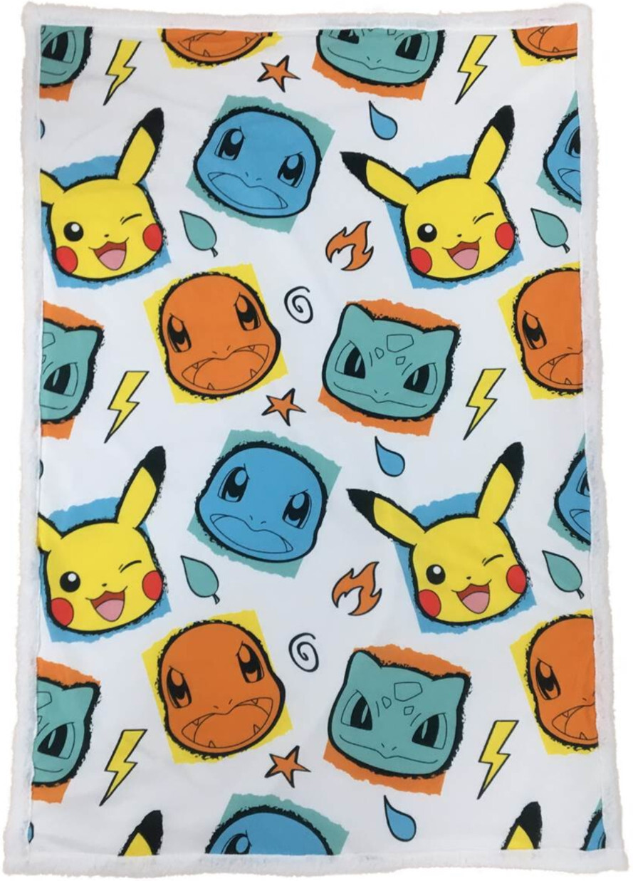 Character World Pokemon - Starters Fleece Blanket