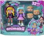 Animakii Bandai - Animakii Cyberpunk & Gamer - Aanpasbare poppenset