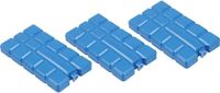 Merkloos / Sans marque Fresh & Cold Cool Element 3x200ml - Set van 3 Koelelementen - Compact en Herbruikbaar - Ideaal voor Camping, Picknick en Onderweg - Kunststof - Blauw - 68x83x152mm