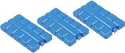 Merkloos / Sans marque Fresh & Cold Cool Element 3x200ml - Set van 3 Koelelementen - Compact en Herbruikbaar - Ideaal voor Camping, Picknick en Onderweg - Kunststof - Blauw - 68x83x152mm