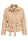 Felix Hardy Imitatie Suede Jas Dames Beige - S