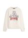 TOMMY HILFIGER Sweatshirt 'HERITAGE' beige / rood / zwart