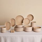 Karaca Terra 36-delig servieset – Crème – 8 personen – Stoneware dinerset