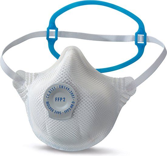 Moldex Fijnstofmasker 2495 FFP2-V met Ventiel (20 stuks)