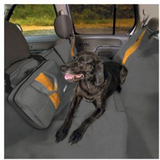 KURGO Wander Auto Hangmat - Grijs - 140 x 140 cm