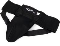 Toorx Fitness Kruisbeschermer - Tok - Katoen - Zwart - Maat M