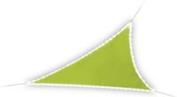 Perel Schaduwdoek Solar Rand-leds 3,6 Meter Polyester Lime