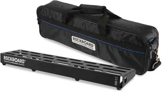 Rockboard DUO 2.2 effectboard met Gigbag - 2.20g