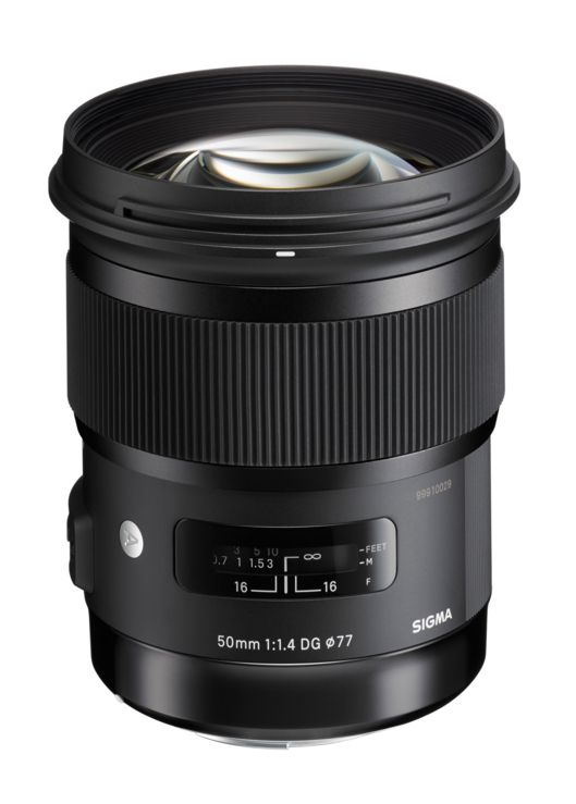 Sigma 50mm F1.4 DG HSM Art Lens for Canon EF - Black