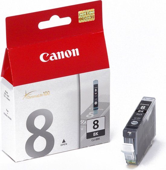 Canon CLI-8 BK - Zwart - Inktcartridge