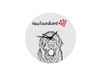 Art-Dog Terre-Neuve horloge avec une photo d'un chien
