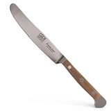 GÜDE Solingen - Tafelmes gesmeed, 12 cm, vaten eikenhout, ALPHA VAT EIKEN, dubbele bolster, Handgemaakt Duitsland