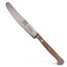 GÜDE Solingen - Tafelmes gesmeed, 12 cm, vaten eikenhout, ALPHA VAT EIKEN, dubbele bolster, Handgemaakt Duitsland