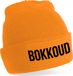 Bellatio Decorations Bokkoud Muts - Unisex - One Size - Oranje