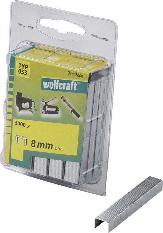 wolfcraft - Nieten met brede rug, staal, type 053 - 7017000