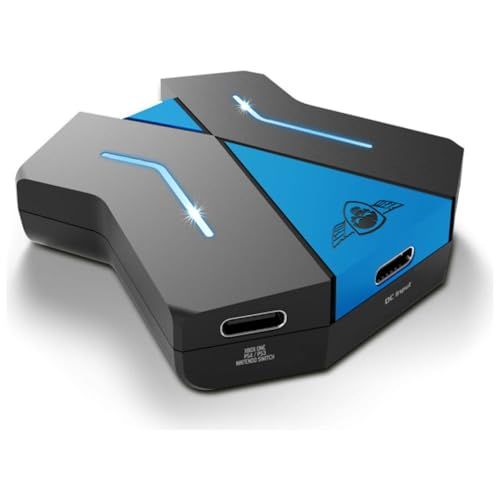 SPIRIT OF GAMER - Adapter Toetsenbord Muis - Controller Compatibe PS4/PS3/SWITCH/XBOX - Converter voor Console Video Game - Speel met Toetsenbord en Muis met de CROSSGAME 1