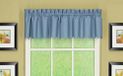 Today's Curtain Orleans Sint-jakobsschelpgordijn, blauw 30,5 cm valance, 152,4 cm B x 30,5 cm L, blauw