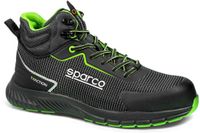 Sparco Werkschoenen S3S - Traction Naoki - Zwart/Groen - Maat 43