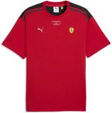 Puma Ferrari Cloudspun T-shirt Korte Mouwen Rood L Man