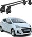 Menabo Barre de toit Hyundai i10 2017-2019 Noir