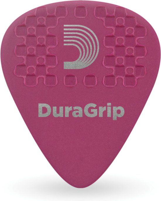 D'Addario 7DPR6-25 Duragrip Plectrums - 1.20mm - 25 Pack - Purple