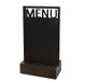Klika Bol Krijt-tafelstandaard MENU bxh 10x18cm