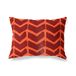 BonaMaison Oranje-Bordeaux Decoratieve Kussensloop, Kussenhoezen Bank, Decoratieve Kussenhoesjes, Kussensloop; Sofa, Slaapkamer, Kantoor, Auto 45x60 Cm - Ontworpen en vervaardigd in Turkije