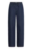 ICHI IHBERISEL WIDE PA Dames Jeans DENIM AUTHENTIC BLUE