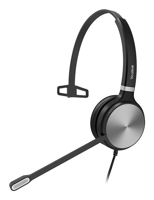 Yealink YHS36 - Headset - Mono - Bedraad - Noise Cancelling - Zwart/Zilver
