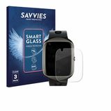 Savvies 3 Stuks Screenprotector - Geschikt voor ABUBU SmartWatch PBL2 - Beschermfolie Glas Transparant