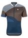 Ziener NEMIC Fietsshirt voor heren, mountainbike, racefiets, ademend, sneldrogend, elastisch, korte mouwen, marineblauw, 48