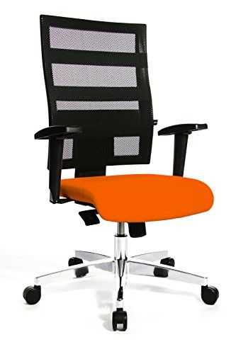 Topstar X-Pander 959TT340 Bureaustoel - Oranje/Zwart