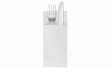 VelaHub Soft Point 50 Bestekservetten, hoogwaardig, wegwerpservetten, 32 x 38 cm, wit